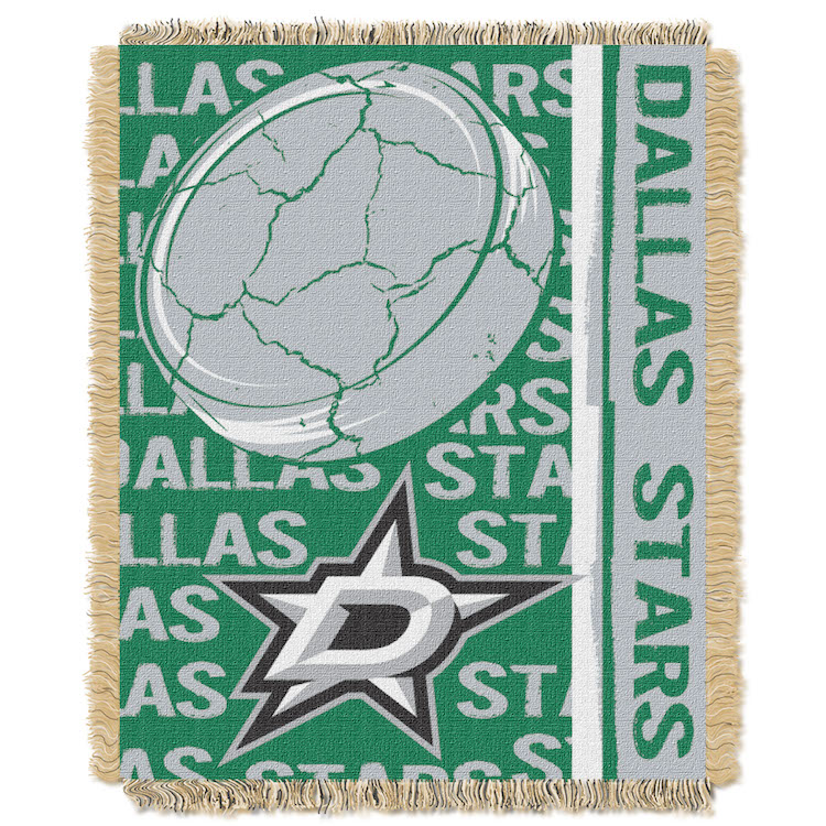 Dallas Stars Double Play Tapestry Blanket 48 x 60