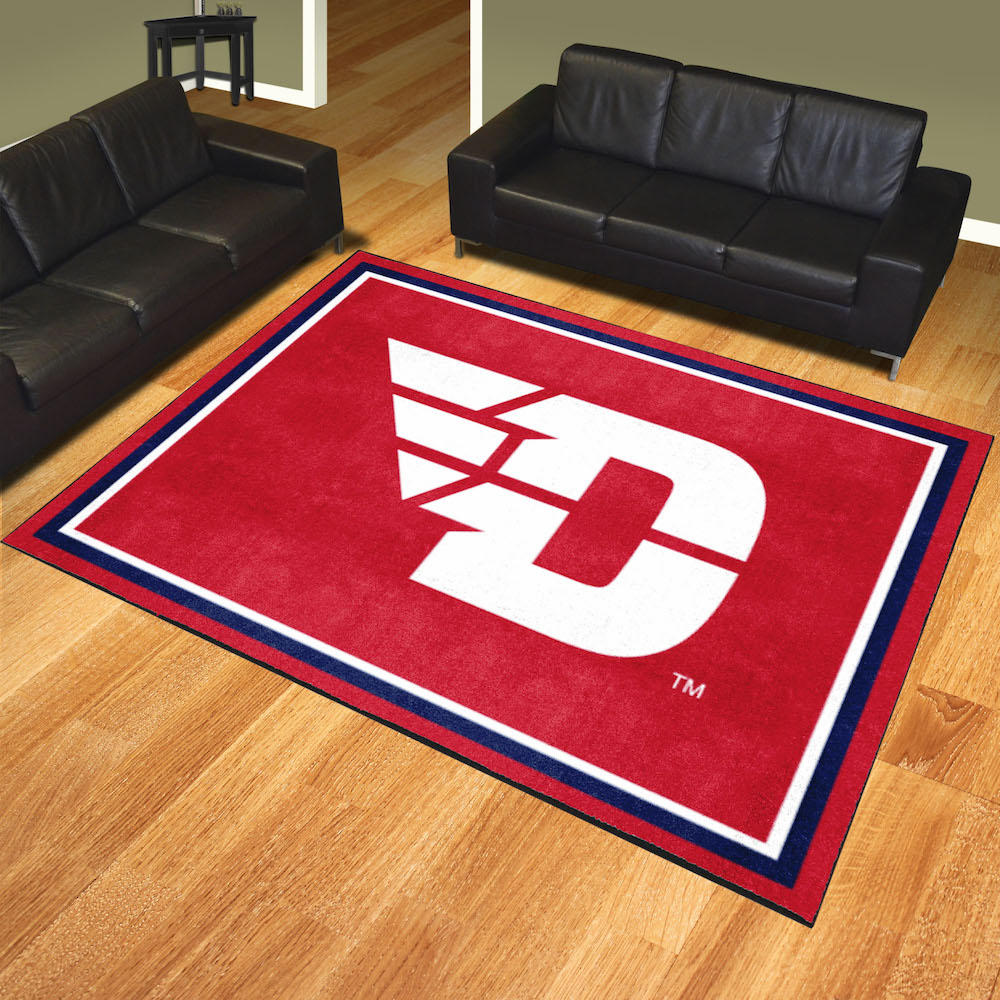 Dayton Flyers Ultra Plush 8x10 Area Rug - 2nd Logo