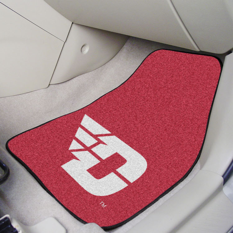 Dayton Flyers Car Floor Mats 18 x 27 Carpeted-Pair