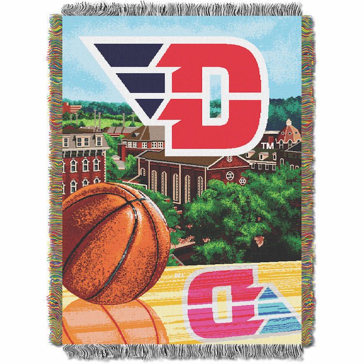 Dayton Flyers Home Field Advantage Series Tapestry Blanket 48 x 60