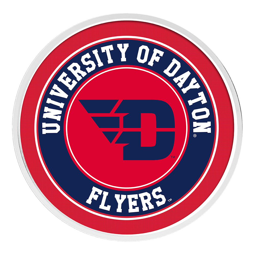 Dayton Flyers Modern Disc Wall Sign