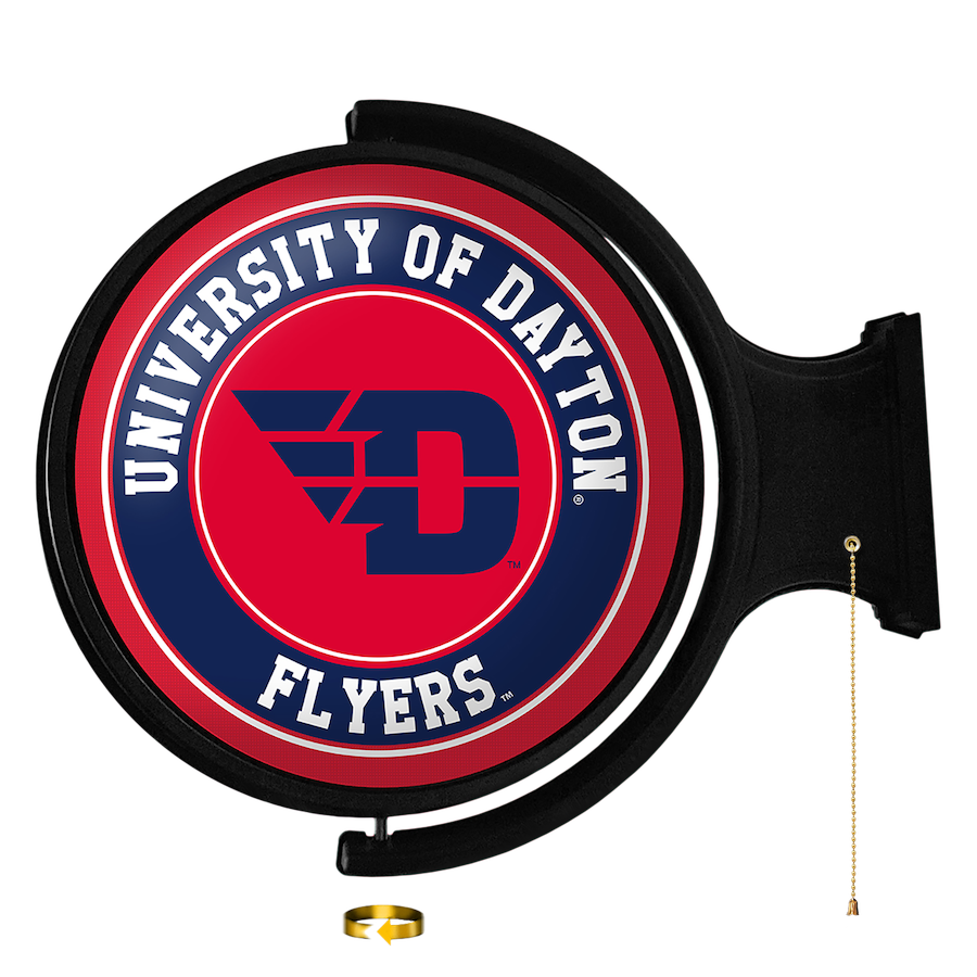 Dayton Flyers LED Rotating Wall Sign