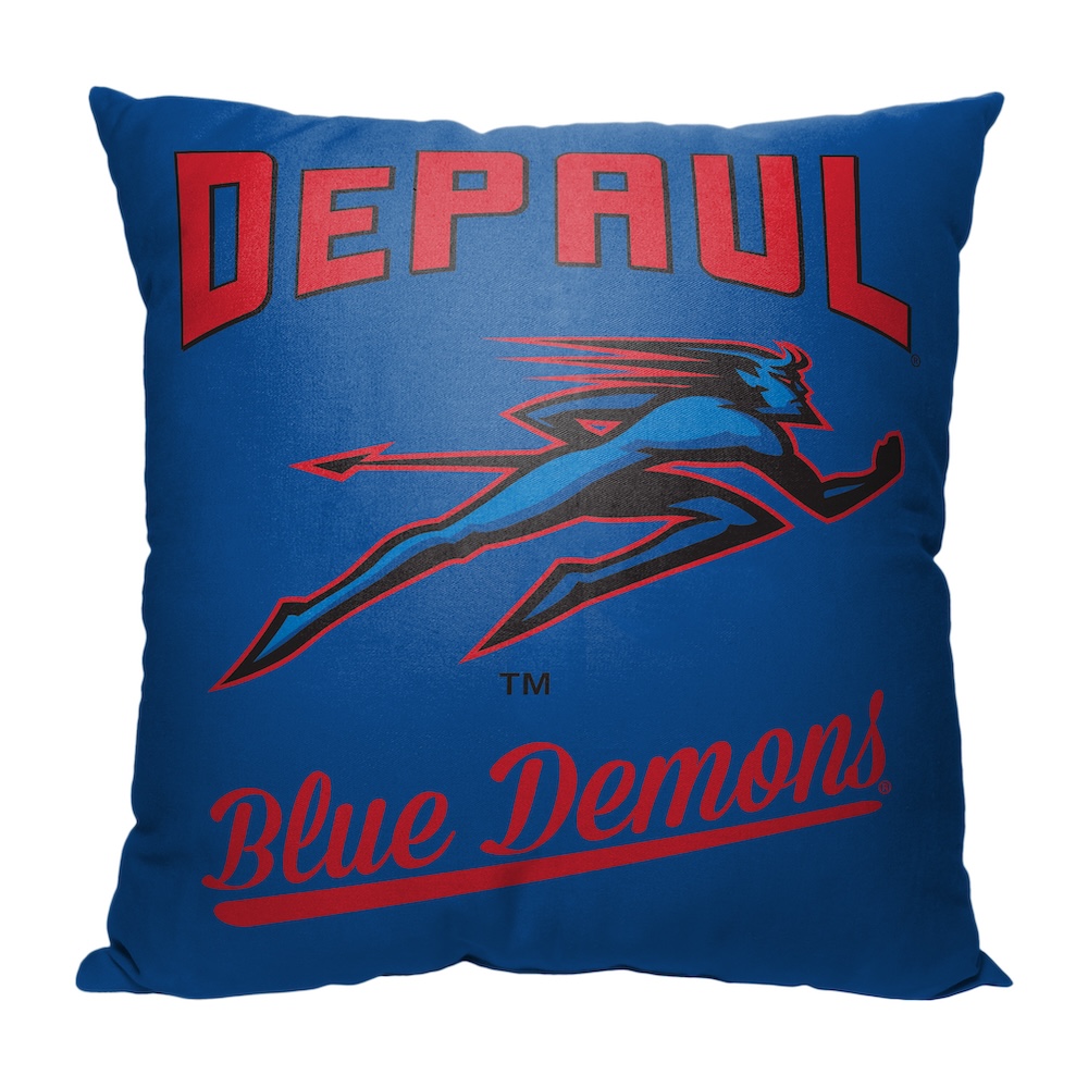 DePaul Blue Demons ALUMNI Decorative Throw Pillow 18 x 18 inch