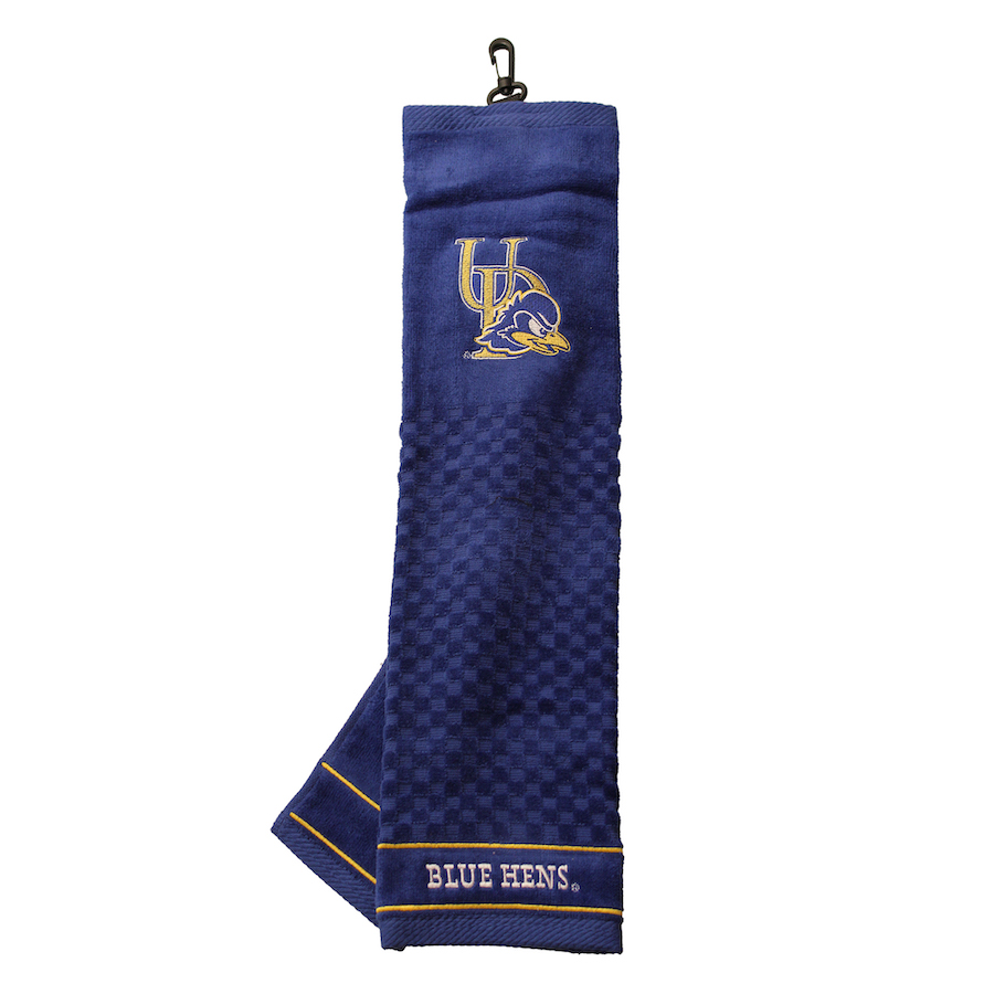 Delaware Blue Hens Embroidered Golf Towel