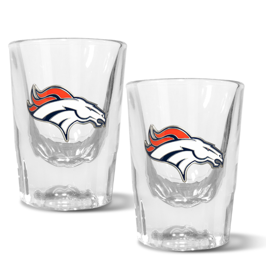 Denver Broncos 2pc Prism Shot Set