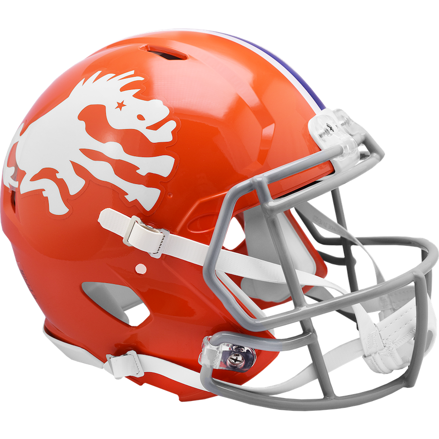 Denver Broncos Authentic Speed THROWBACK Football Helmet 1966-1969