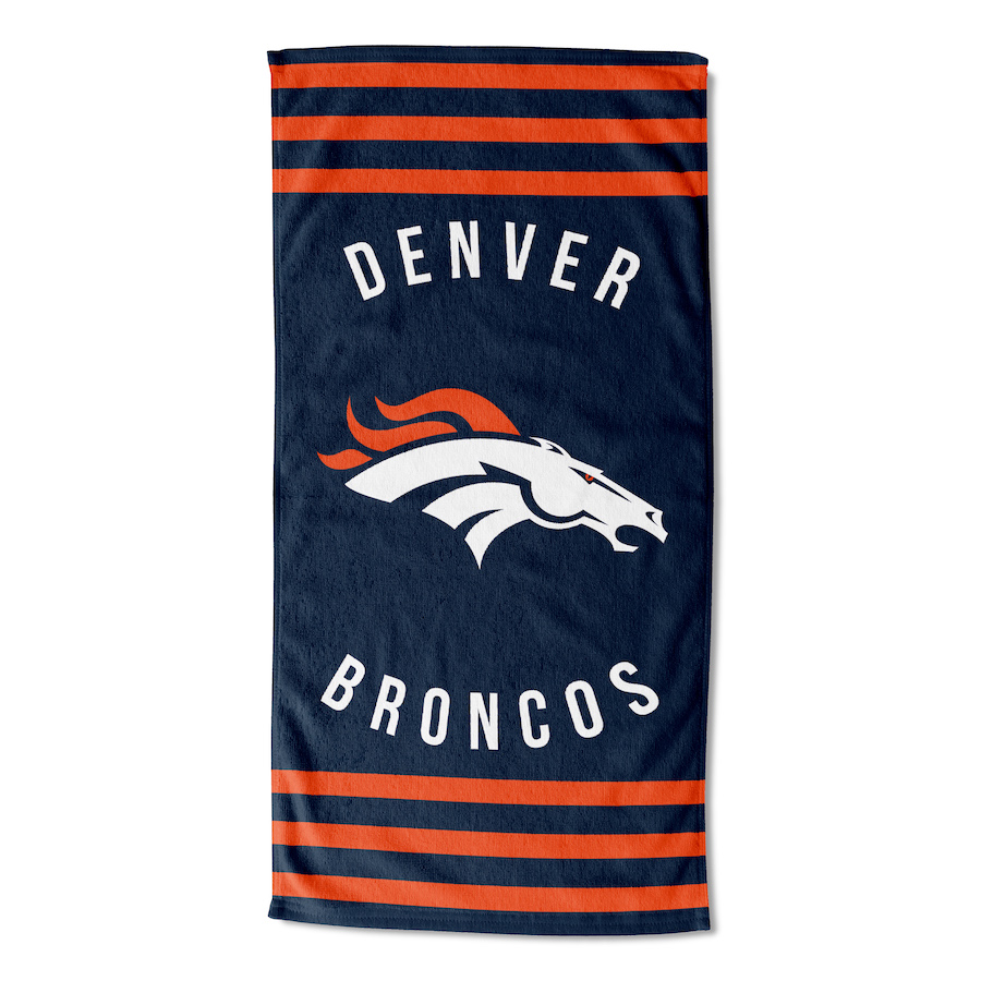 Denver Broncos Beach Towel