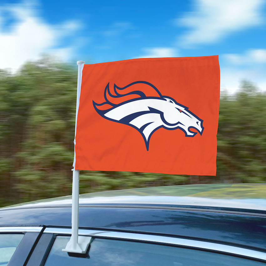 Denver Broncos Car Flag