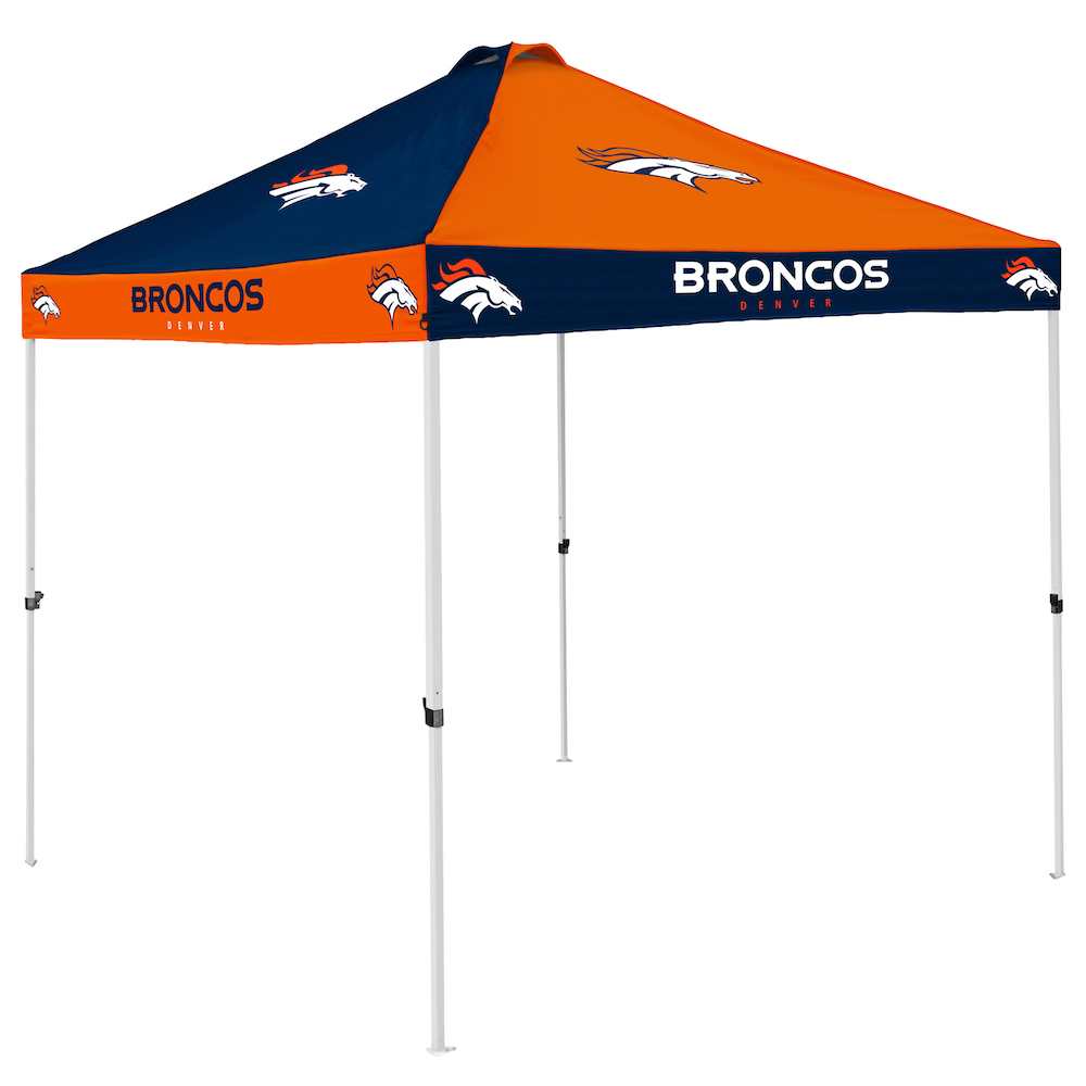 Denver Broncos Checkerboard Tailgate Canopy