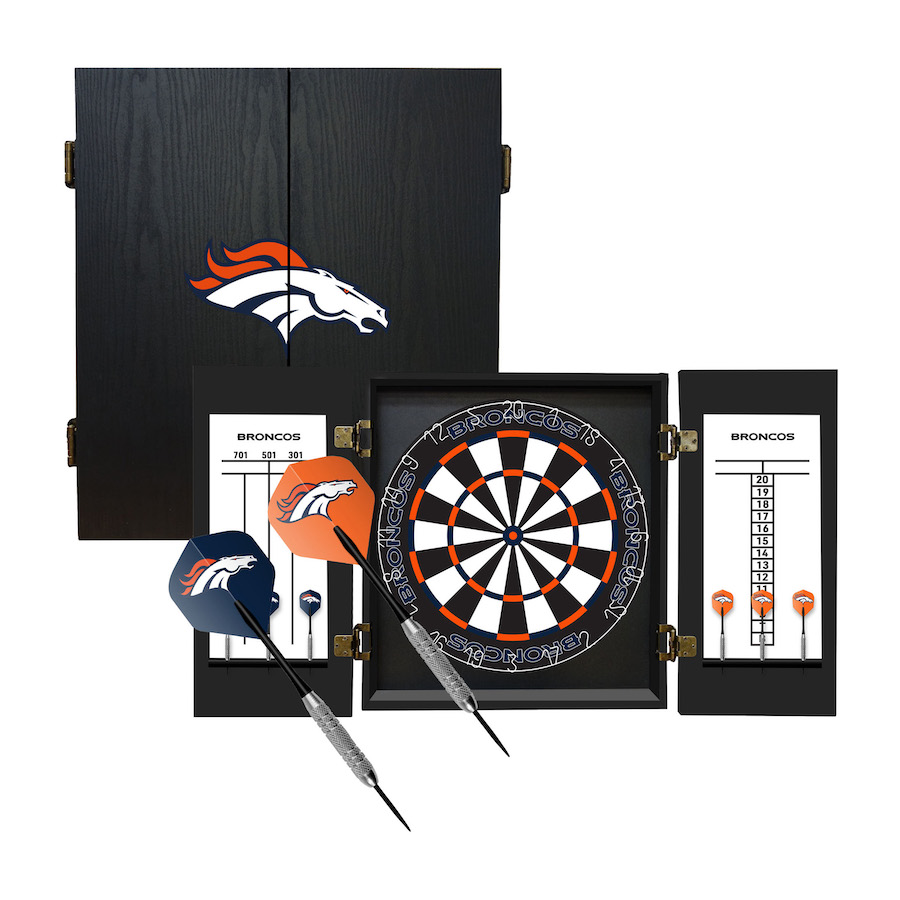 Denver Broncos Dart Cabinet