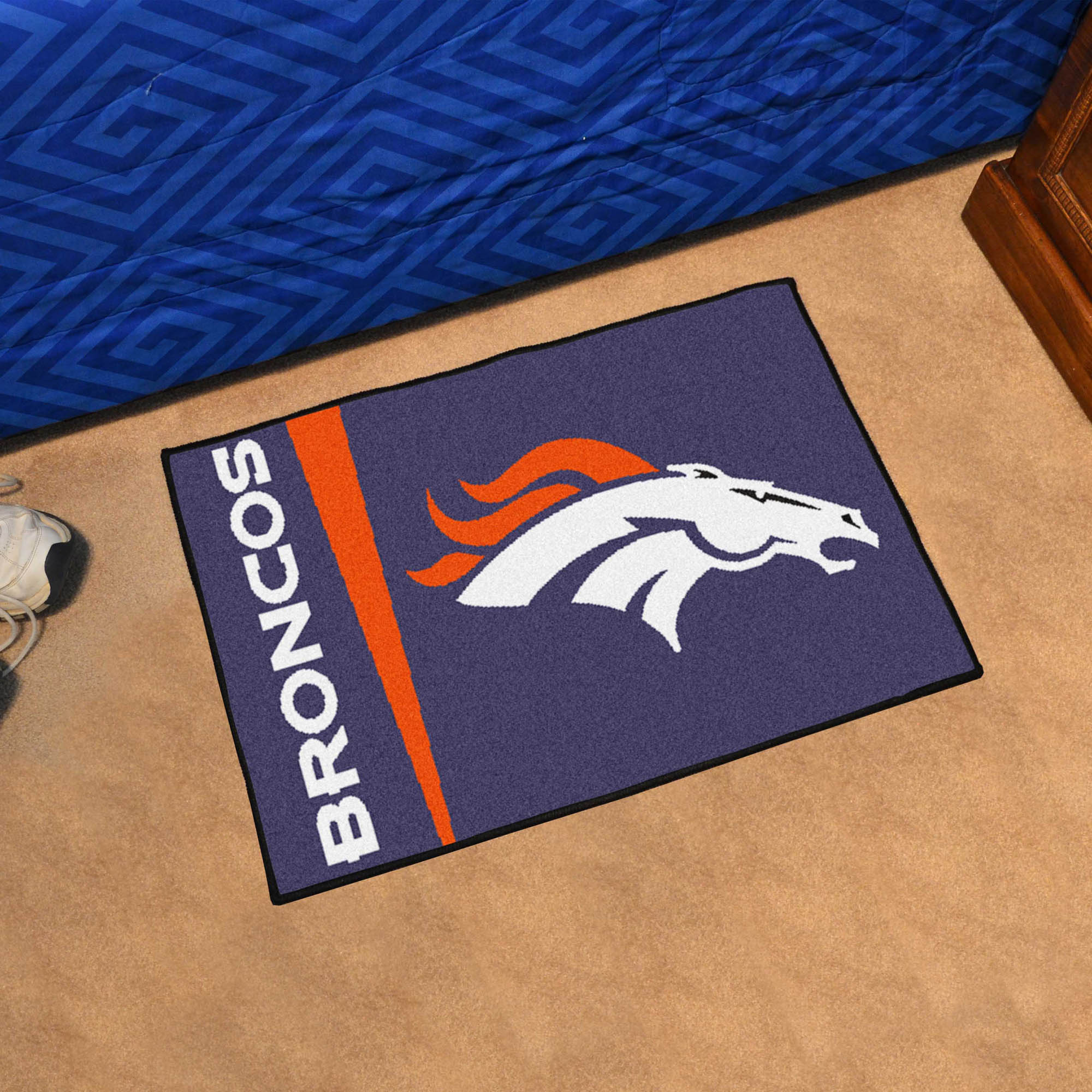 Denver Broncos Uniform Starter Mat