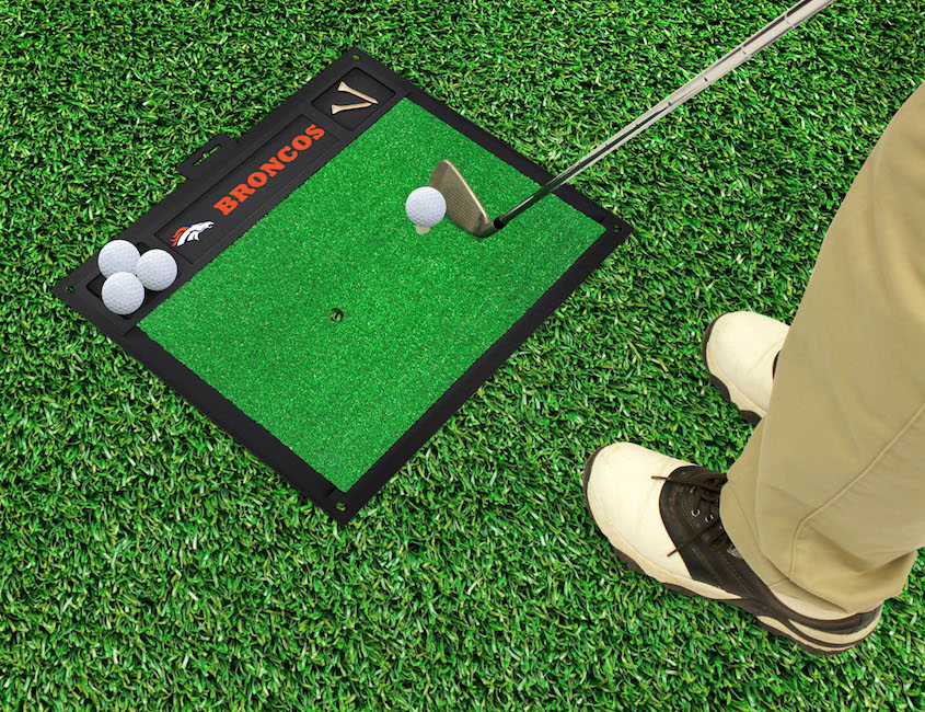 Denver Broncos Golf Hitting Mat