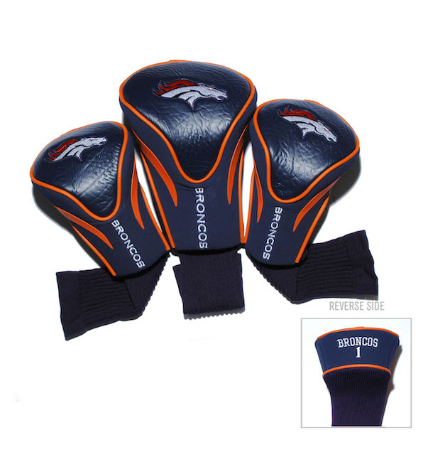 Denver Broncos 3 Pack Contour Headcovers