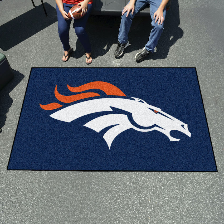 Denver Broncos ULTI-MAT 60 x 96 Rug - Logo