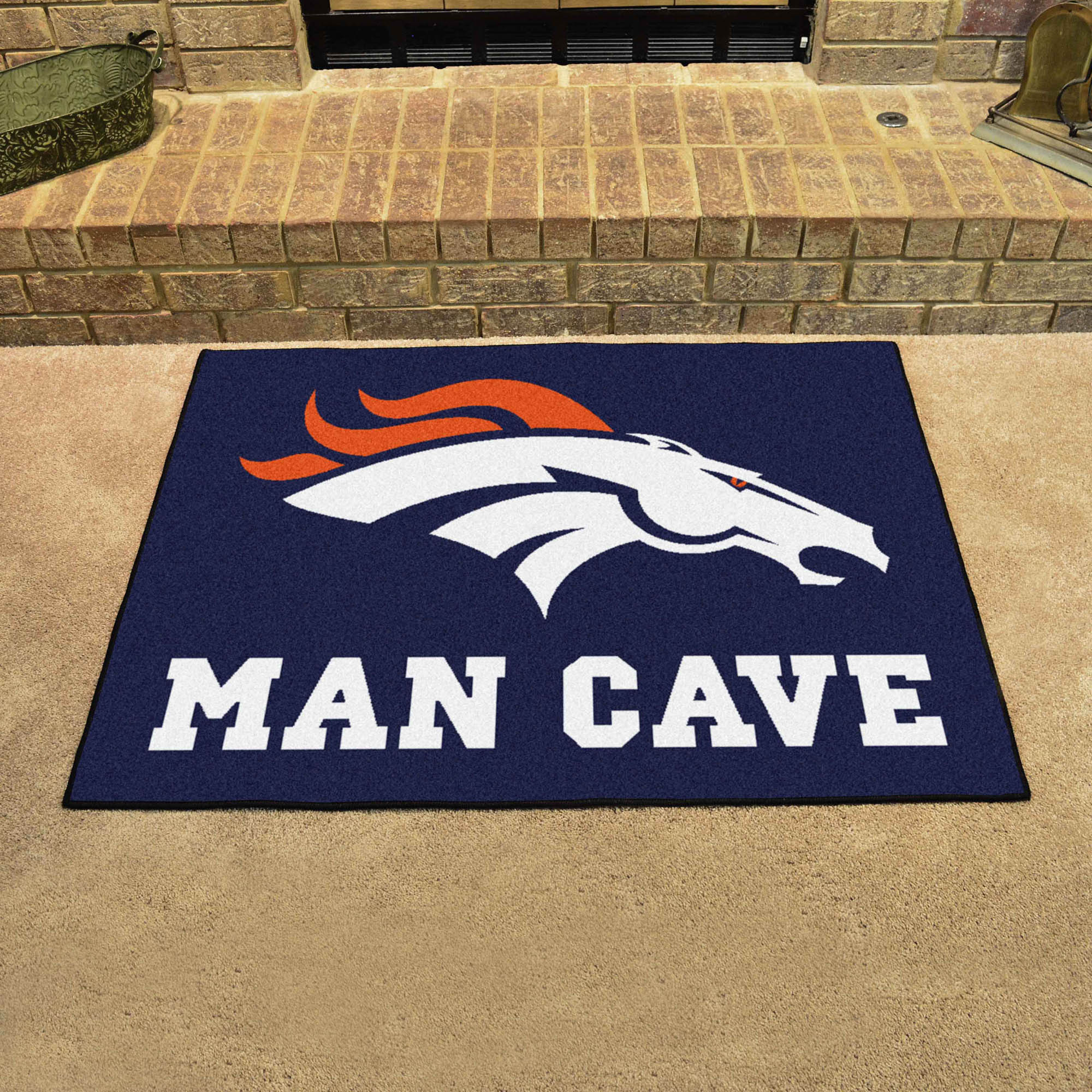 Denver Broncos ALL STAR 34 x 45 MAN CAVE Floor Mat