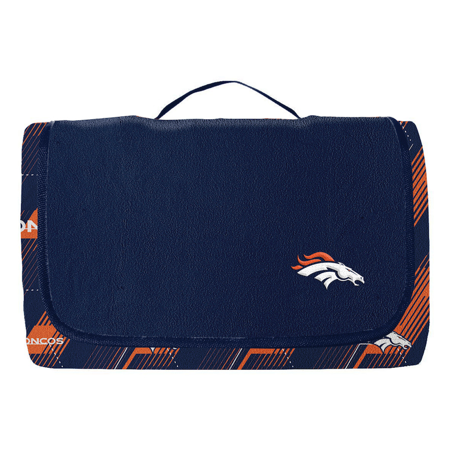 Denver Broncos Outdoor Fleece PicNic Blanket 60 x 72