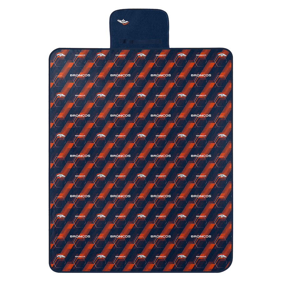 Denver Broncos Outdoor Fleece PicNic Blanket 60 x 72