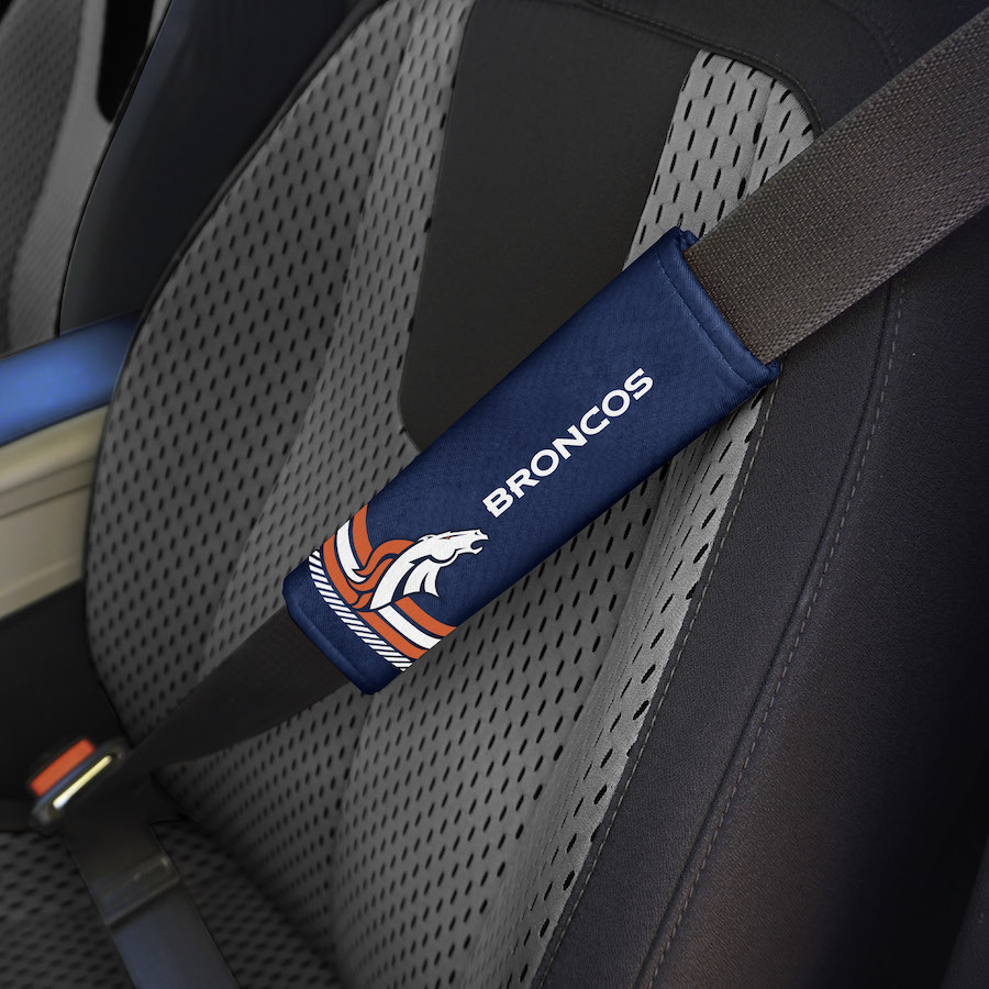 Denver Broncos RALLY Seatbelt Pad (set of 2)