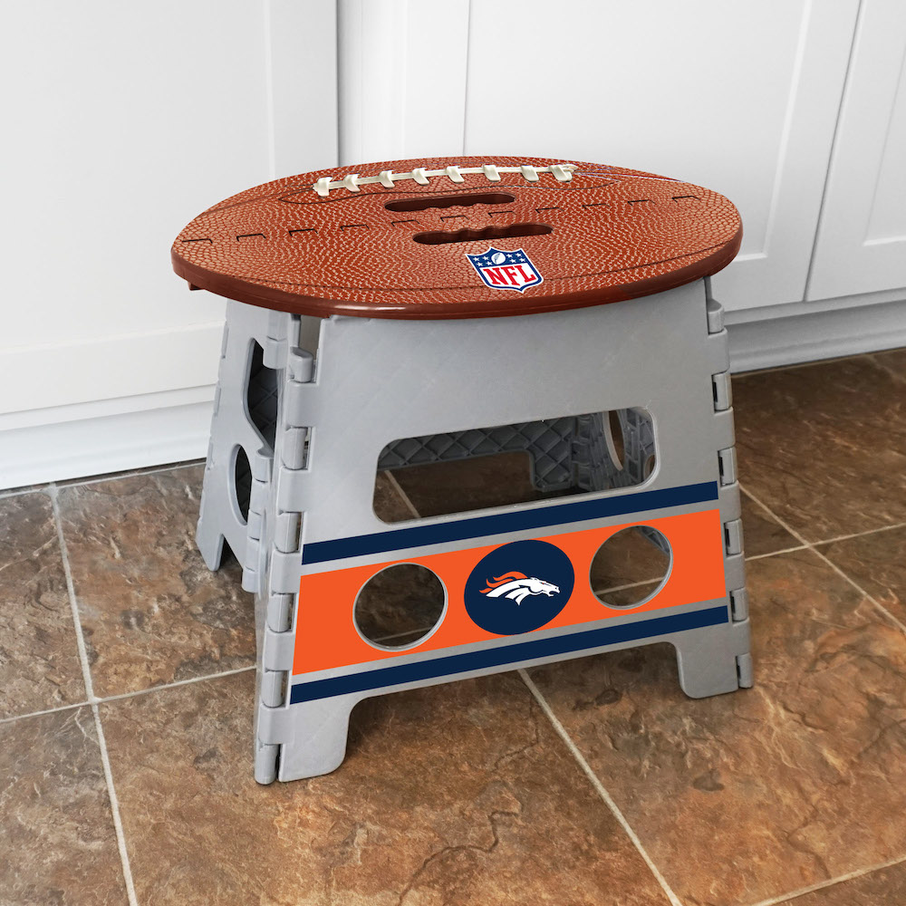 Denver Broncos Folding Step Stool