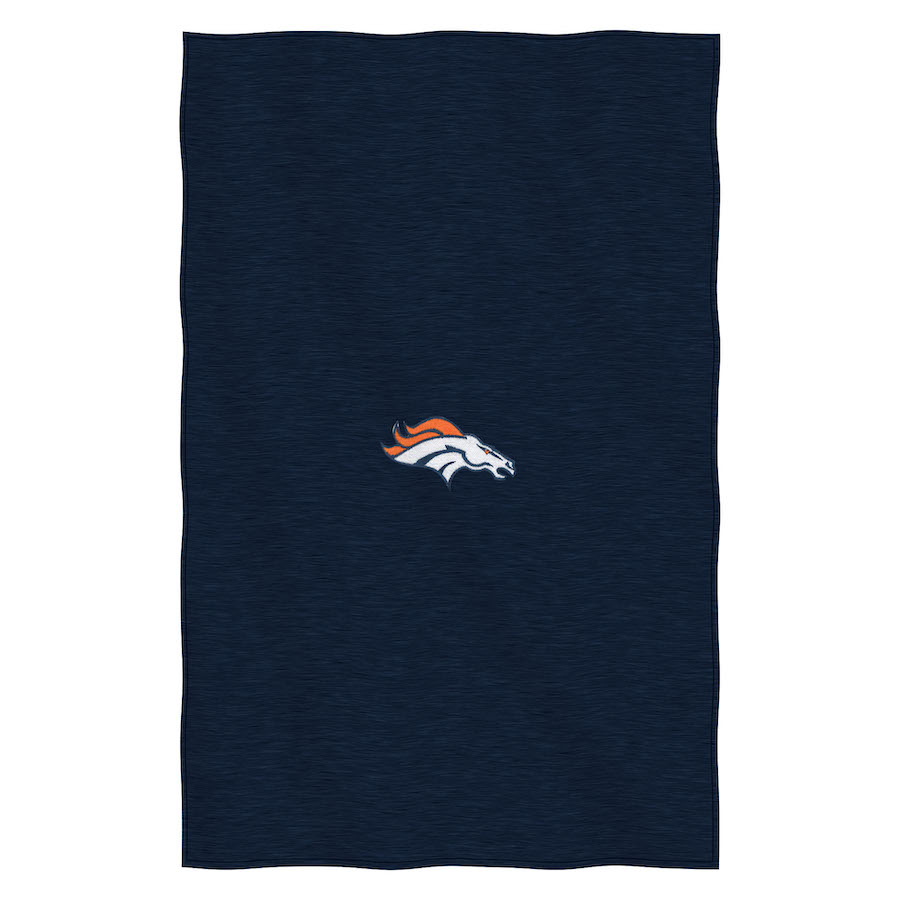 Denver Broncos SWEATSHIRT style Throw Blanket