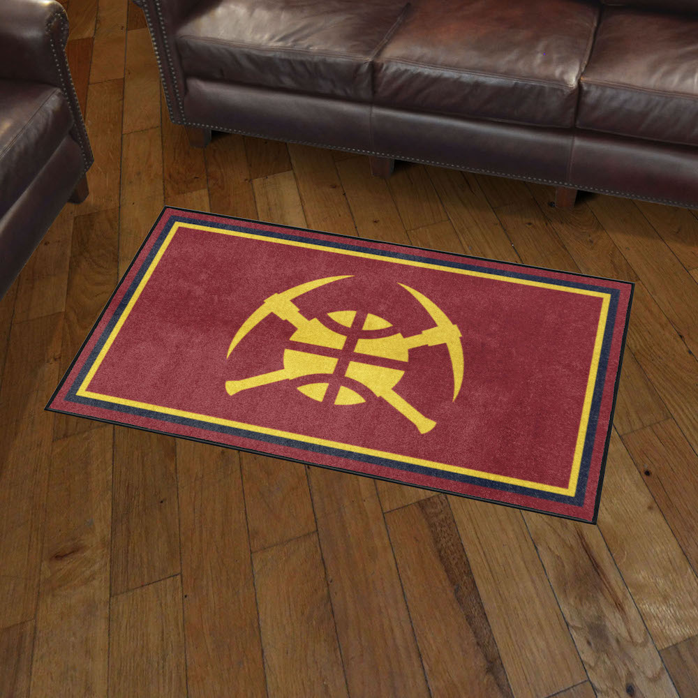 Denver Nuggets 3x5 Area Rug - 2nd Logo