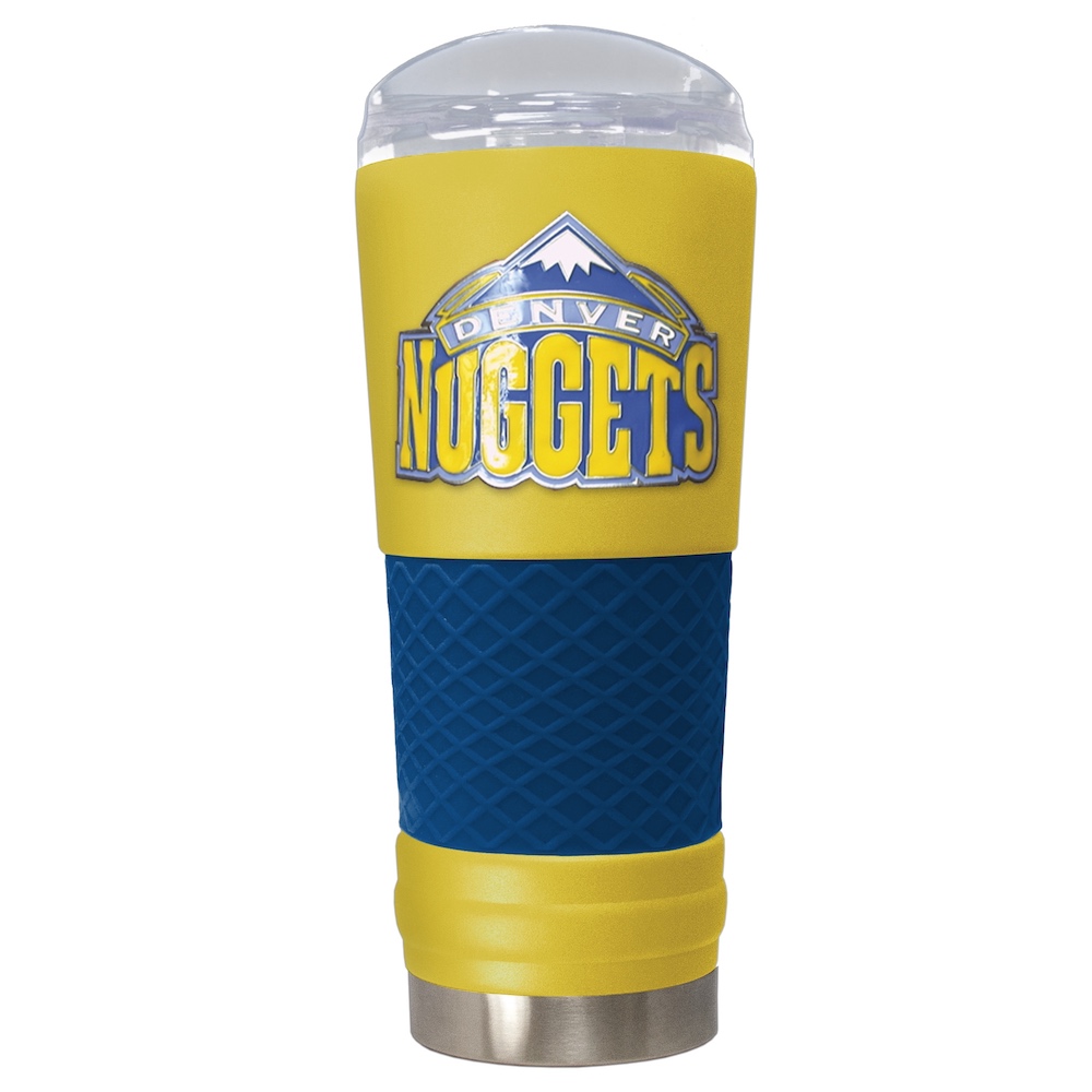 Denver Nuggets 24 oz DRAFT SERIES NBA Powder Coated Insulated Travel Tumbler