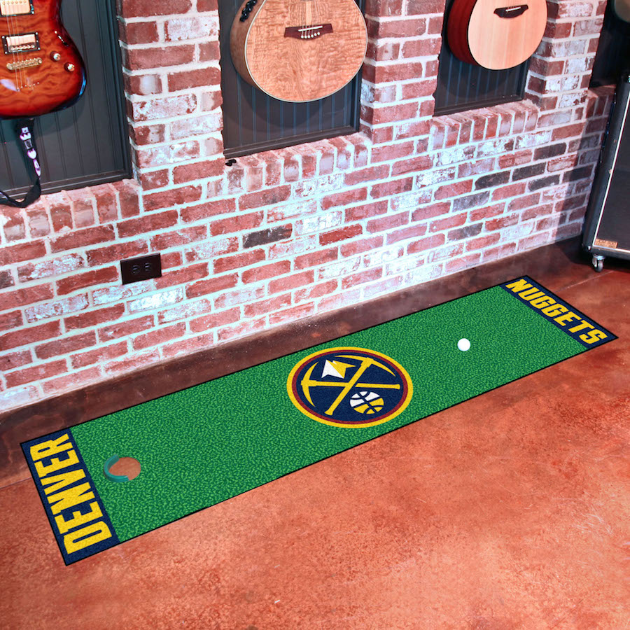 Denver Nuggets Putting Green Mat 18 x 72