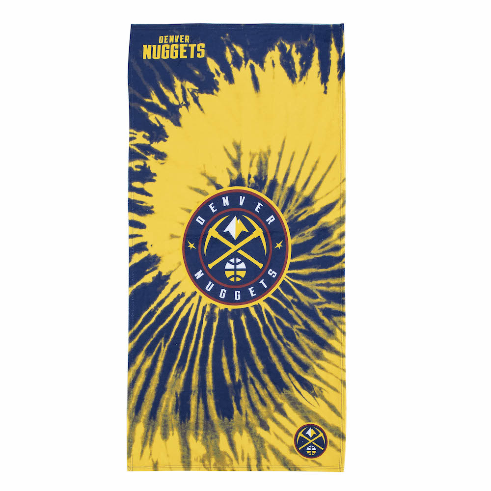 Denver Nuggets Pyschedelic 30x60 Beach Towel