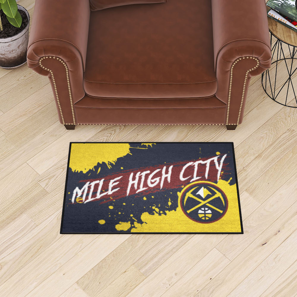 Denver Nuggets SLOGAN 20 x 30 Starter Floor Mat