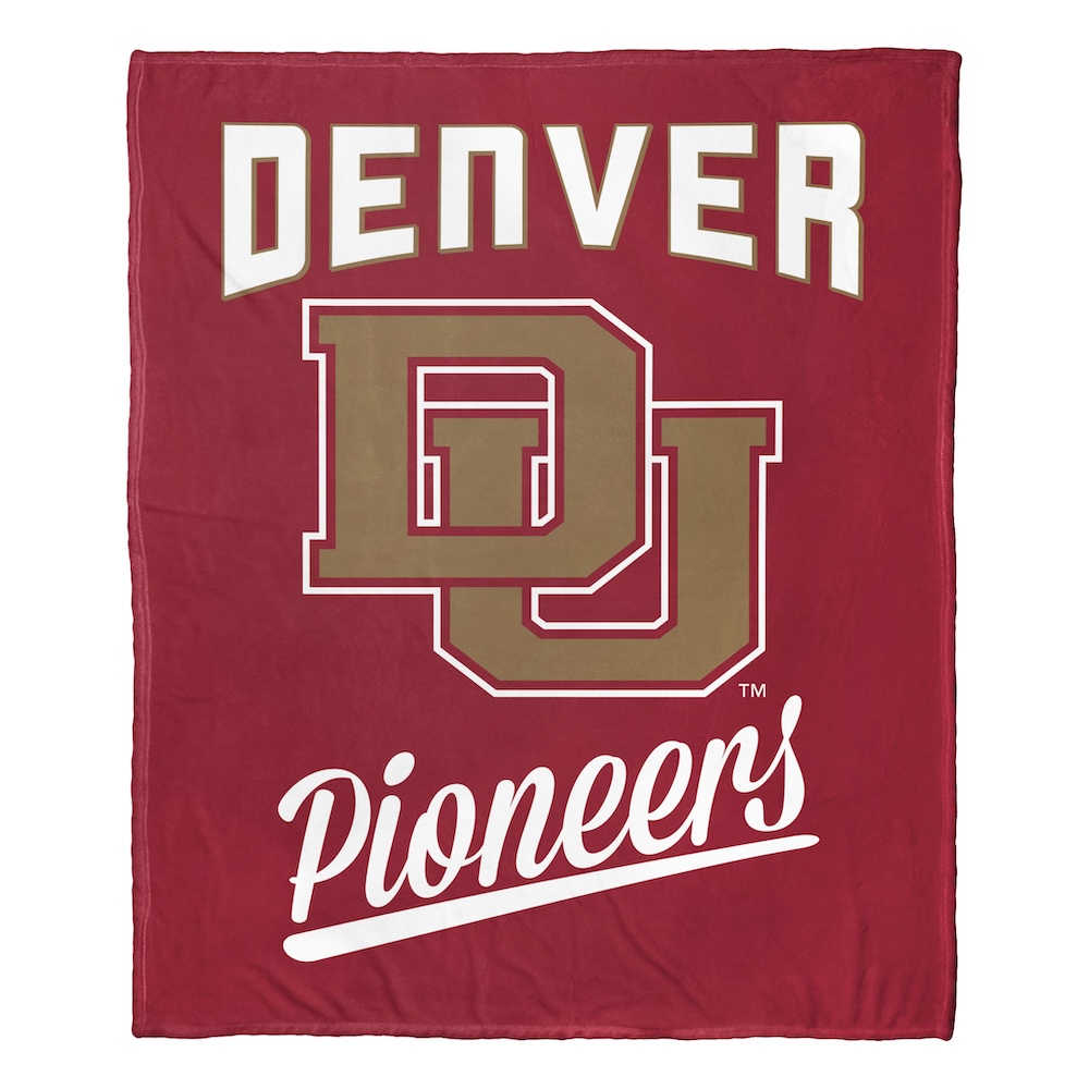 Denver Pioneers ALUMNI Silk Touch Throw Blanket 50 x 60 inch