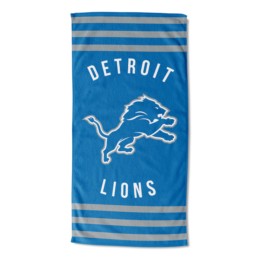 Detroit Lions Beach Towel