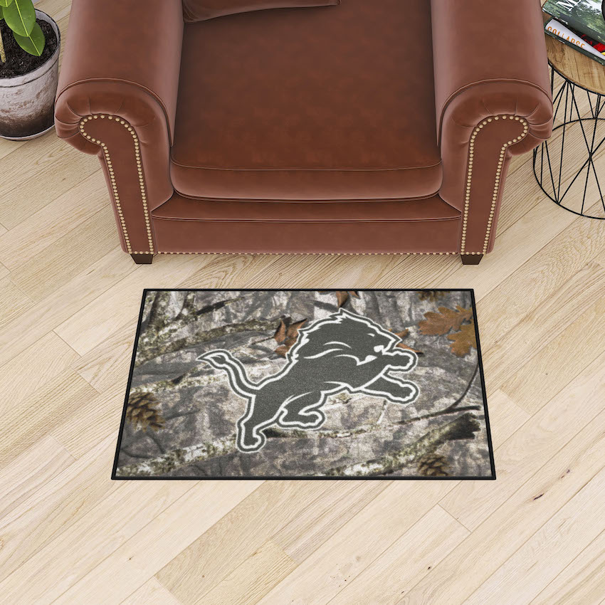 Detroit Lions CAMO 20 x 30 Starter Floor Mat