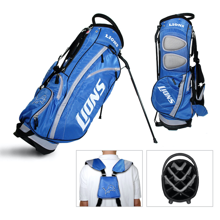 Detroit Lions Fairway Carry Stand Golf Bag