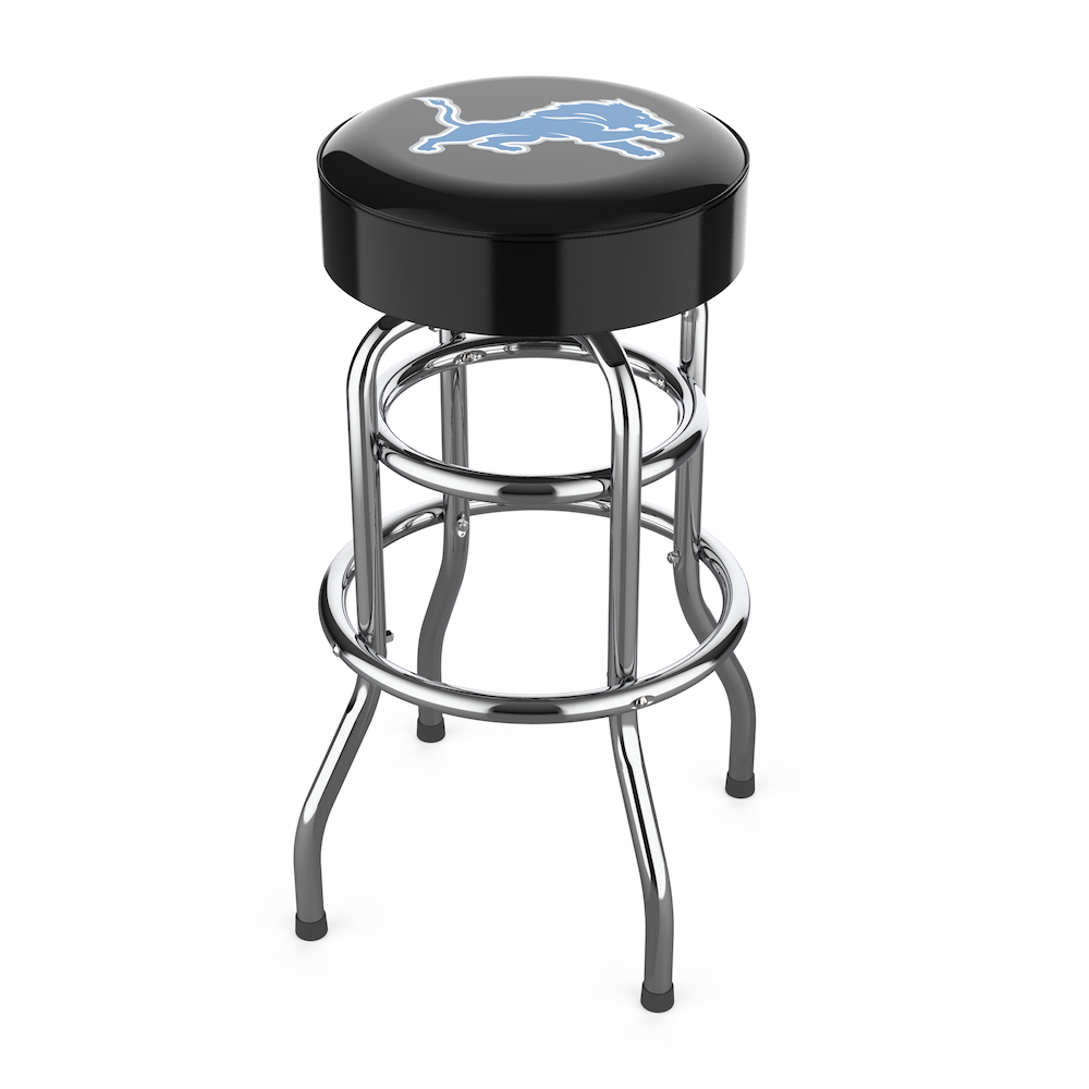 Detroit Lions Chrome Bar Stool