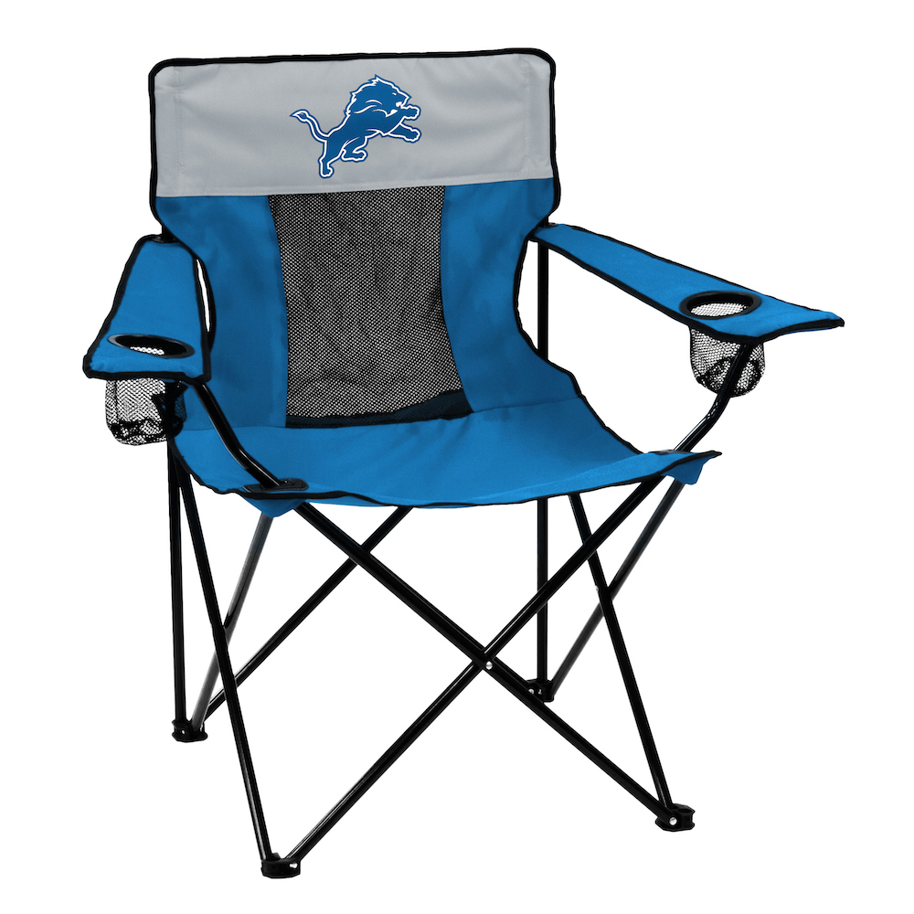 Detroit Lions ELITE logo folding camp style chair