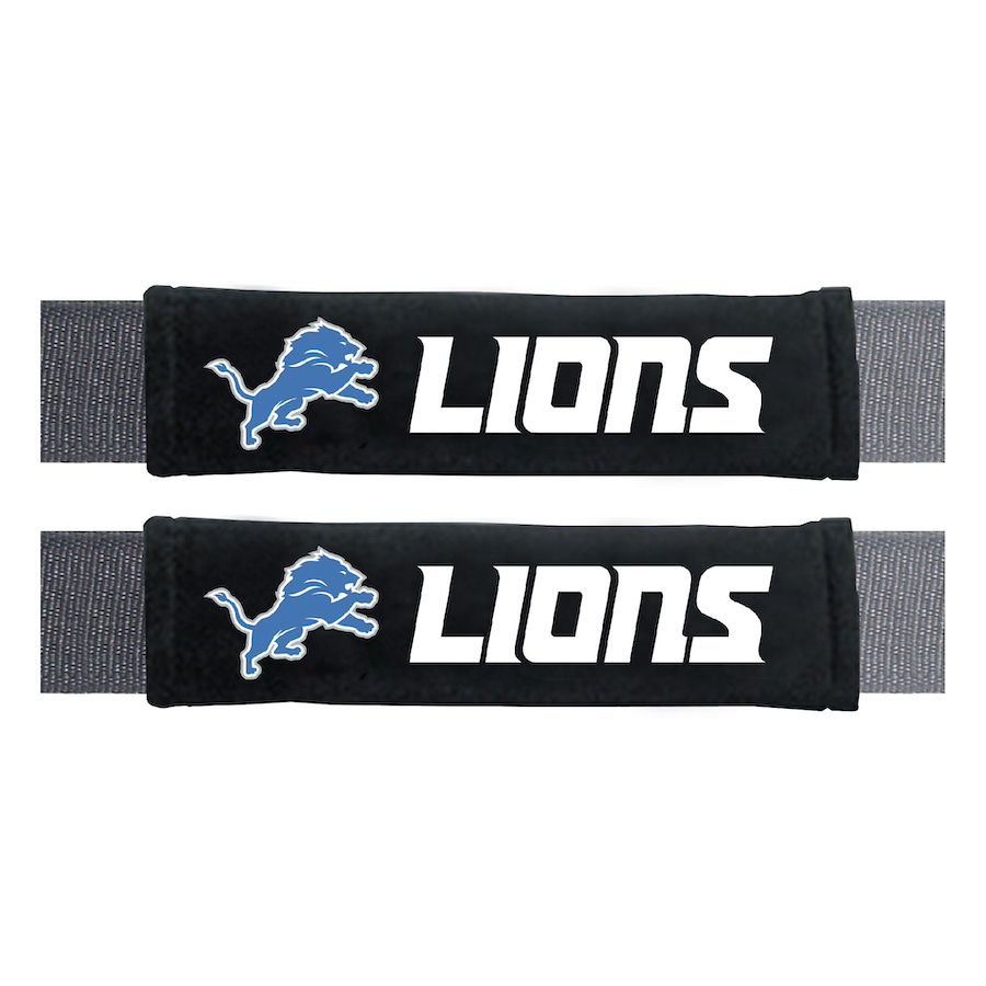 Detroit Lions Embroidered Seatbelt Pad (set of 2)