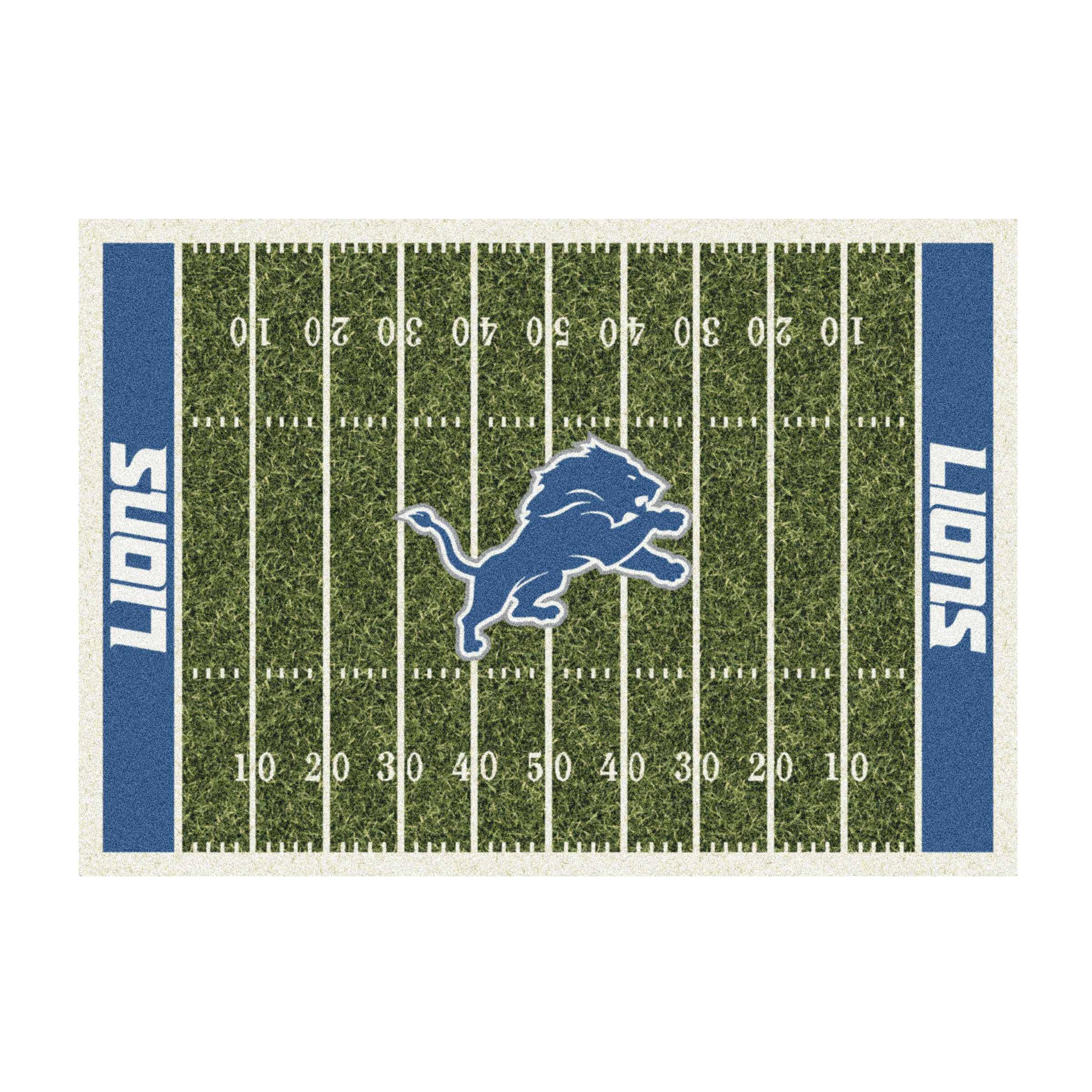 Detroit Lions 8 X 11 HOMEFIELD Rug