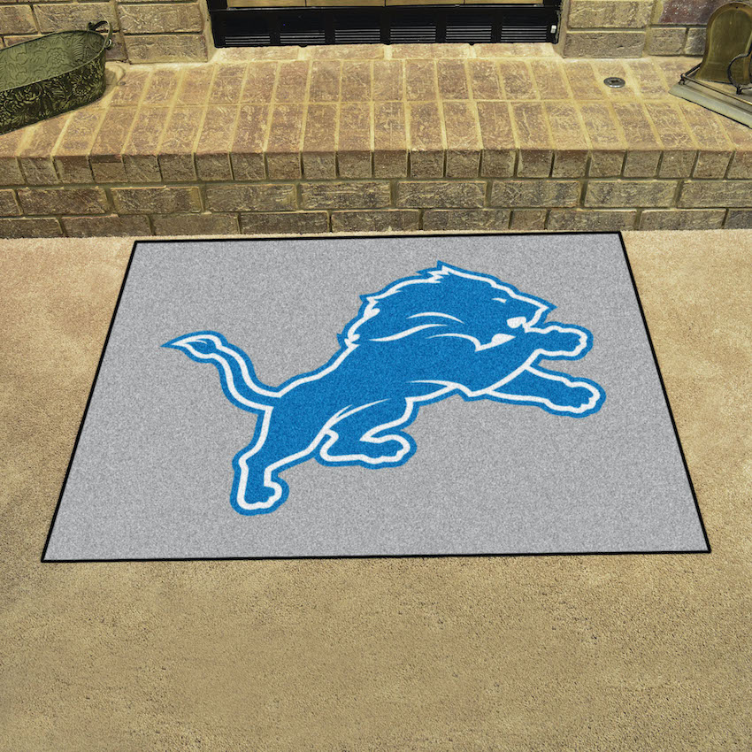 Detroit Lions 34 x 45 ALL STAR Floor Mat - Logo