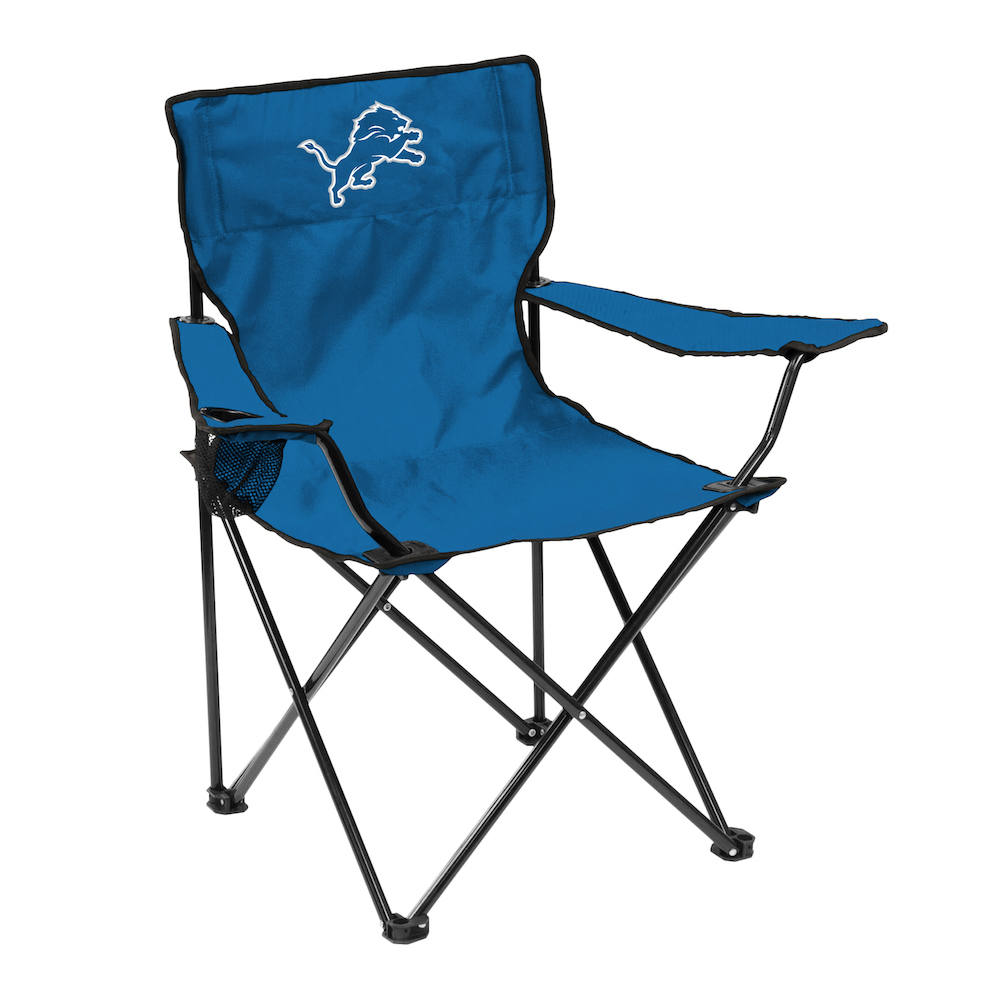Detroit Lions QUAD style logo folding camp chair