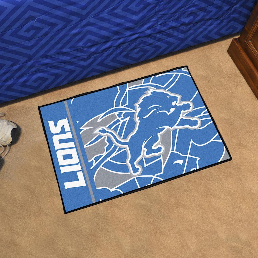 Detroit Lions 20 x 30 Quick Snap Starter Floor Mat