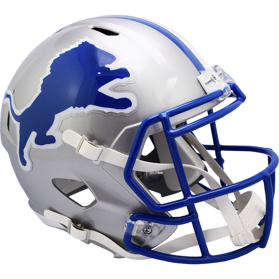 Detroit Lions Speed Replica THROWBACK Football Helmet 1983-2002