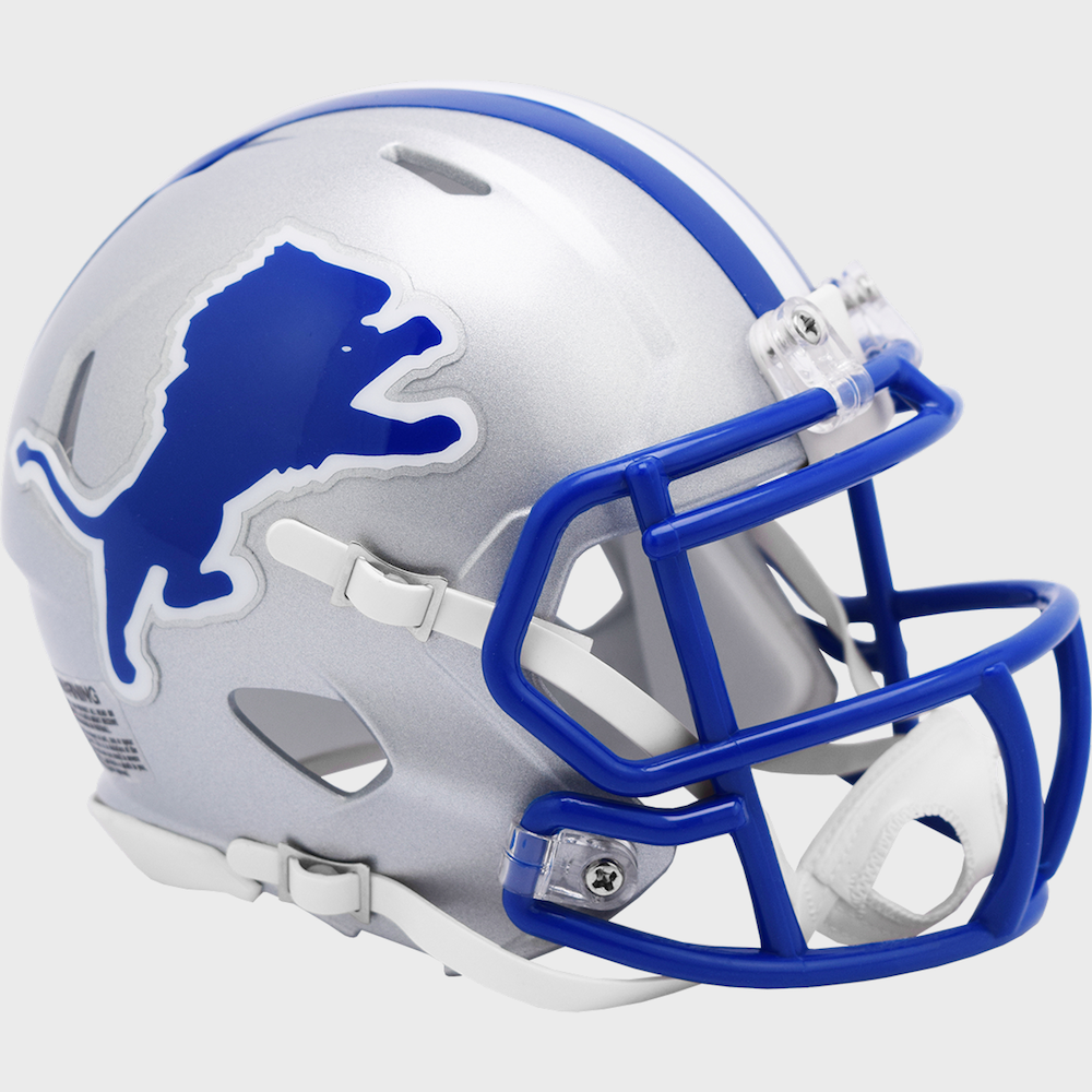 Detroit Lions NFL Throwback 1983-2002 Mini Helmet