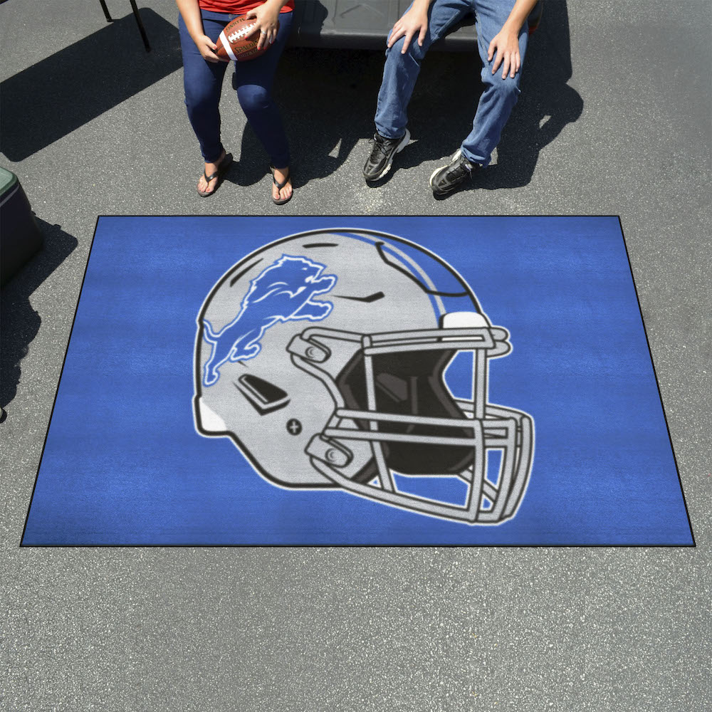 Detroit Lions ULTI-MAT 60 x 96 Rug - Helmet Logo