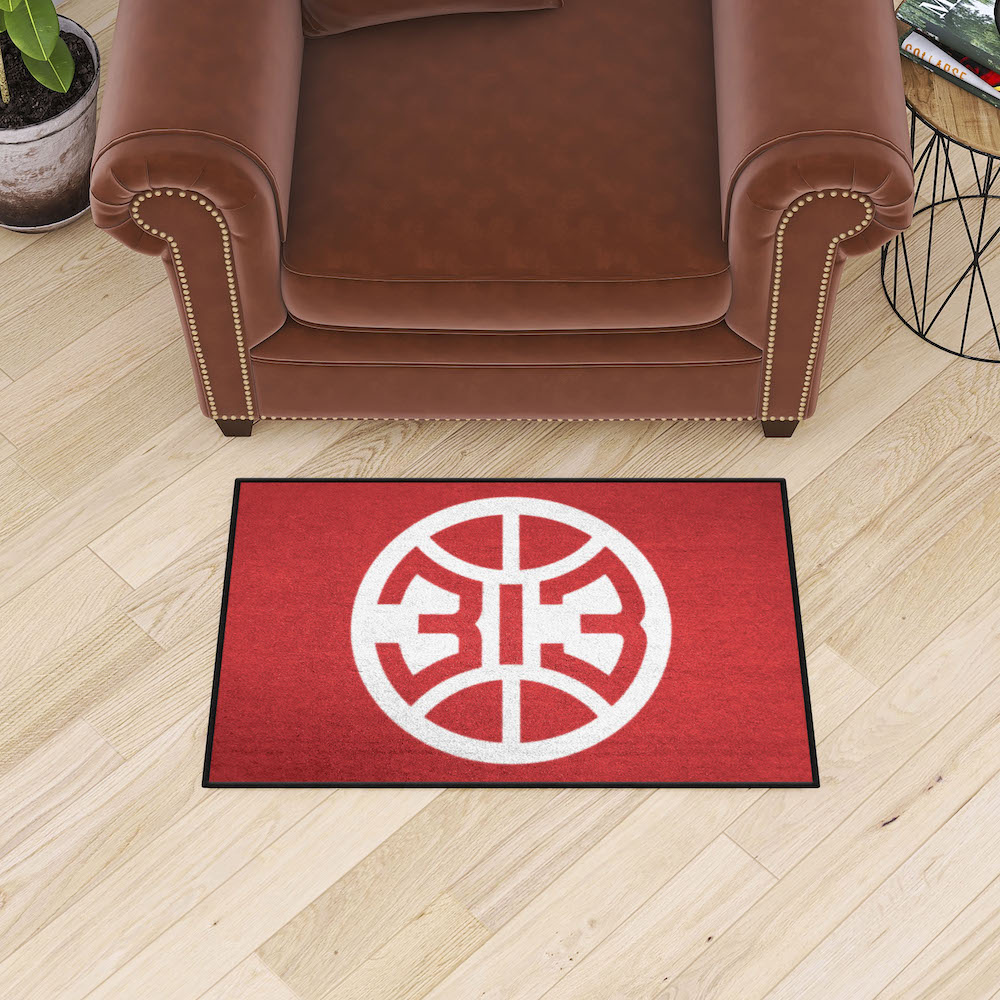 Detroit Pistons 20 x 30 STARTER Floor Mat - 2nd Logo