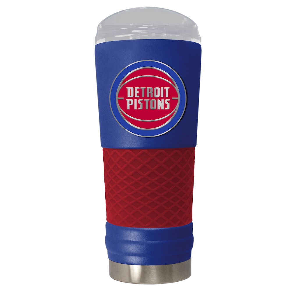 Detroit Pistons 24 oz DRAFT SERIES NBA Powder Coated Insulated Travel Tumbler