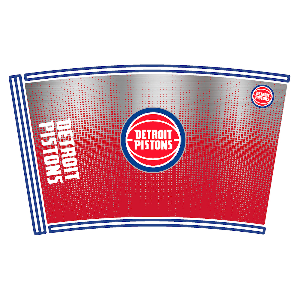 Detroit Pistons 18 oz ROADIE Travel Tumbler