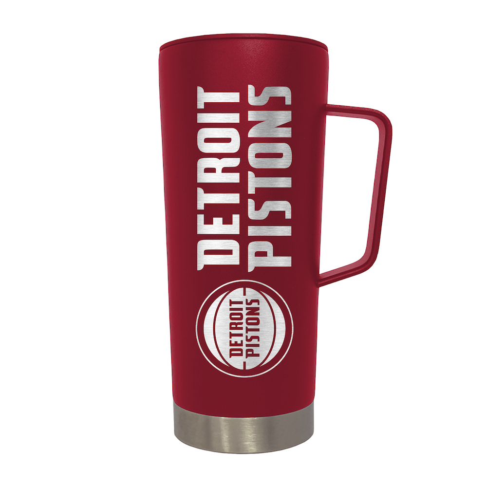 Detroit Pistons 18 oz ROADIE Tumbler With Handle