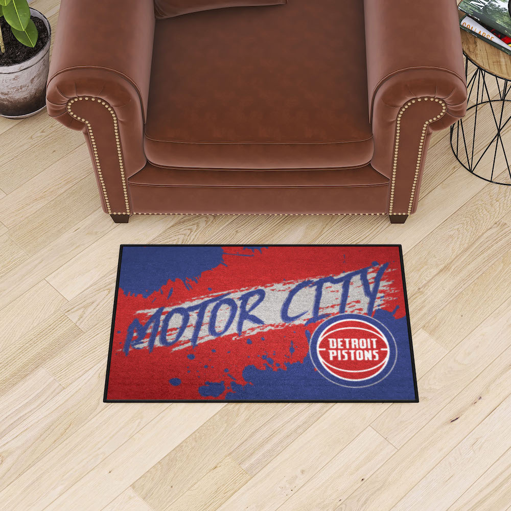 Detroit Pistons SLOGAN 20 x 30 Starter Floor Mat