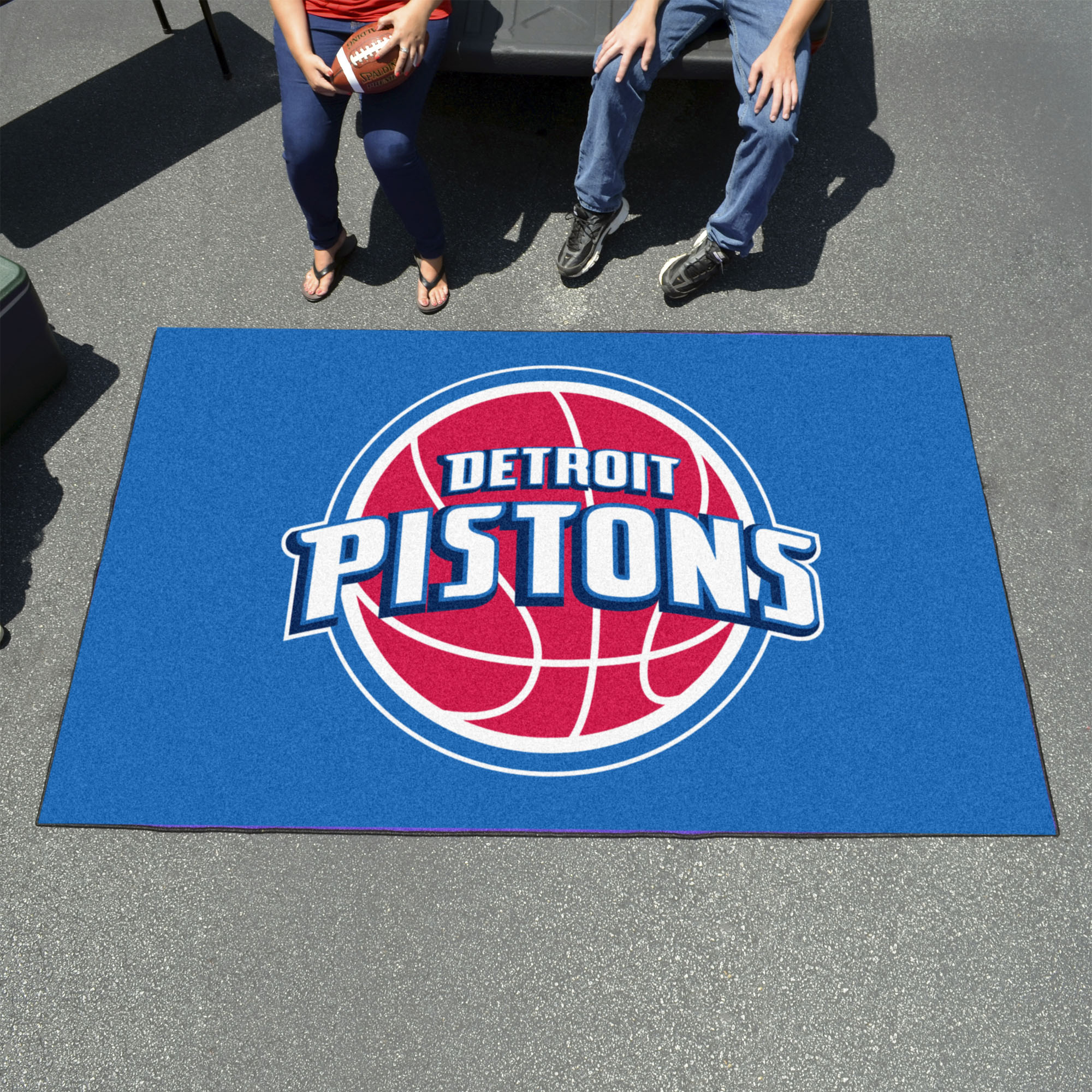 Detroit Pistons UTILI-MAT 60 x 96 Rug