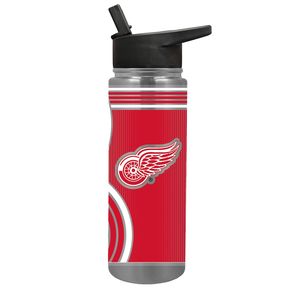 Detroit Red Wings COOL VIBES 24 oz Thirst Hydration Water Bottle